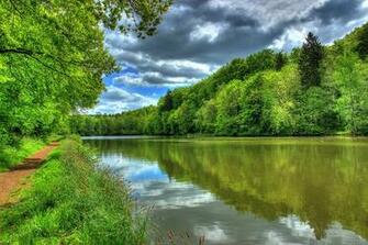 Wallpaper Germany Hessen Lich HDri Nature Tropics Landscape
