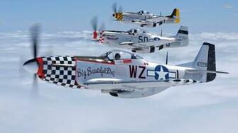 North American P Mustang Wallpaper Aircraft