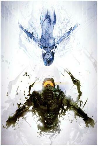 Master Chief And Cortana Vertical Wallpaper Jpg At Tiki Humor