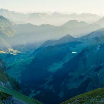 Beautiful Mountains In Switzerland Desktop Wallpaper