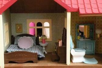 Calico Critters Sylvanian Families Luxury Townhouse Custom Wallpaper