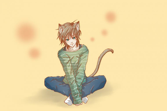 Anime Neko Boy Wallpaper And Moving