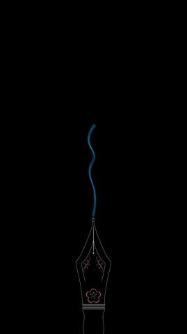 Fountain Pen Background Phone Wallpaper Image Minimalist