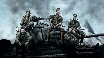 War Brad Pitt Military Tank 1fury Fighting Wallpaper Background