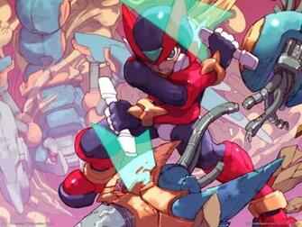 Mega Man Wallpaper Stock Photos