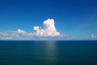 Ocean Clouds Horizon Wallpaper Oceans