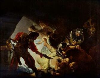 The Blinding Of Samson HD Wallpaper Background Image