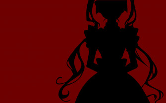 Illustration Anime Girls Silhouette Maria Holic Shin