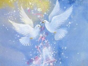 Doves Wallpaper