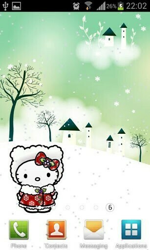 Winter Hello Kitty Holidays App For Android