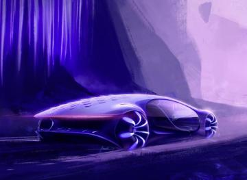 Mercedes Benz Vision Avtr Concept Design Sketch Wallpaper
