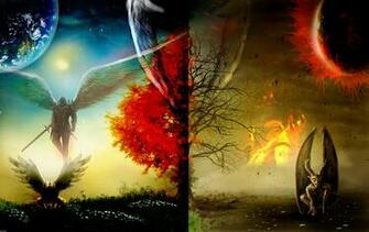 Angel Devil HD Wallpaper By Kekzstyle