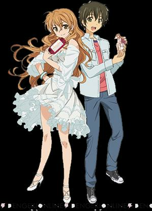 Koko And Tada Golden Time Render By Sweetnandy On