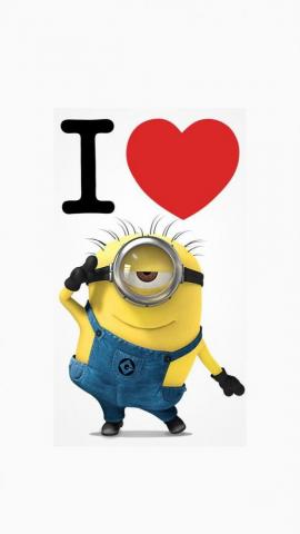 I Love Minions Wallpaper Mobile