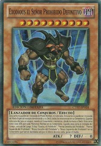 Exodia El Prohibido Yu Gi Oh