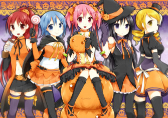 Halloween Anime Girl Wallpaper
