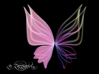 Pink Fairy Wings By Zozziegirl