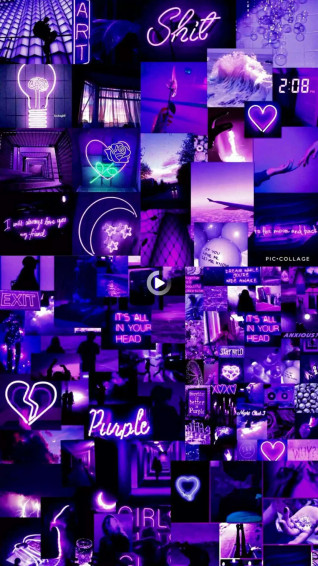 Get Ready To Immerse Yourself In An Experience Of Vivid Purple Wallpaper