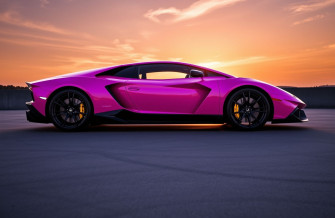 Pink Lamborghini Wallpaper