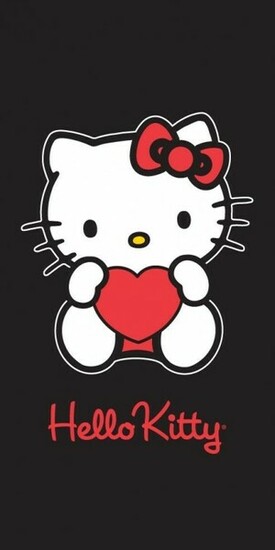 Black Hello Kitty iPhone