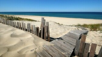 Sandy Beach Wallpaper