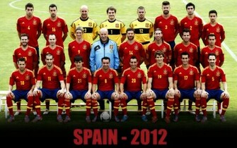 Spain Football Team High Quality Image