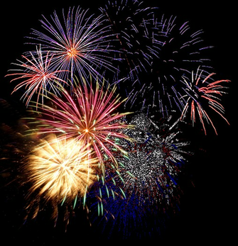 Fireworks With Transparent Background