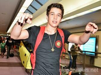 Austin Mahone Arrives At Narita International Airport January