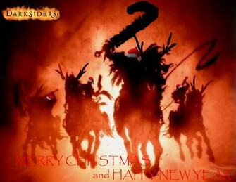 Merry Christmas Four Horsemen By Darqtalon Azel Fan Art Wallpaper