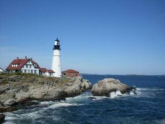 Maine Lighthouse Wallpaper