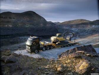 Volvo Excavator HD Wallpaper Background