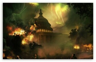 End Of The World Painting HD Wallpaper For Standard Fullscreen