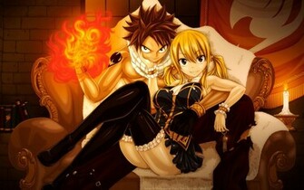 Natsu Dragneel Lucy Heartfilia Wallpaper HD Fairy Tail Anime
