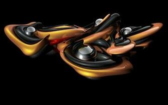 3d Shapes Wallpaper
