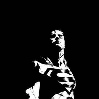 Ios7 Superman Black Background Parallax HD iPhone