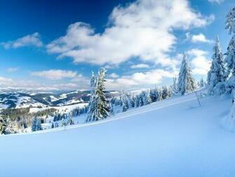 Winter Mountains Wallpaper