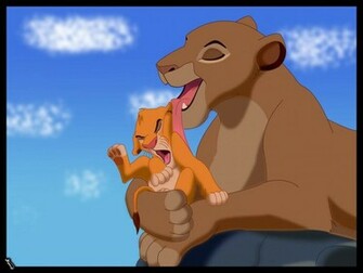Sarabi And Simba Wallpaper Disney