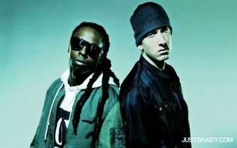 Lil Wayne And Eminem Rap Wallpaper