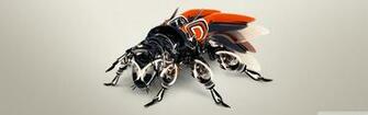 Biomechanics African Bee 4k HD Desktop Wallpaper For Dual