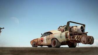 Cars Mad Max Widescreen Wallpaper