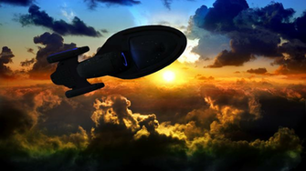 Sunrise Flight Voyager Computer Wallpaper Desktop Background