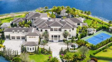 Watch Inside A Mega Mansion On An Island The