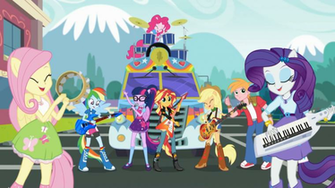 The Rainbooms My Little Pony Friendship Is Magic