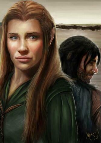 Amralime Tauriel And Kili By Rhezm