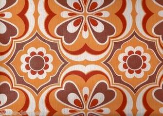 Vintage 1970s Wallpaper
