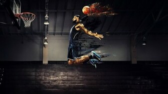 Lebron James Dunk Wallpaper By Oppeprinz
