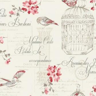 Red And Cream Wallpaper Grasscloth