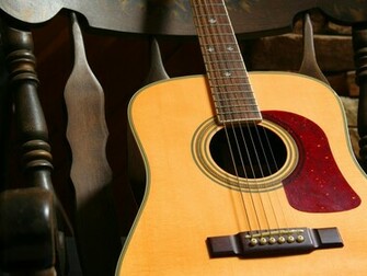 Vivid Photography Cool Guitar HD Wallpaper