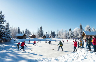 Pond Hockey Wallpaper