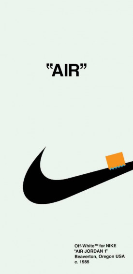 Nike iPhone White Green Wallpaper